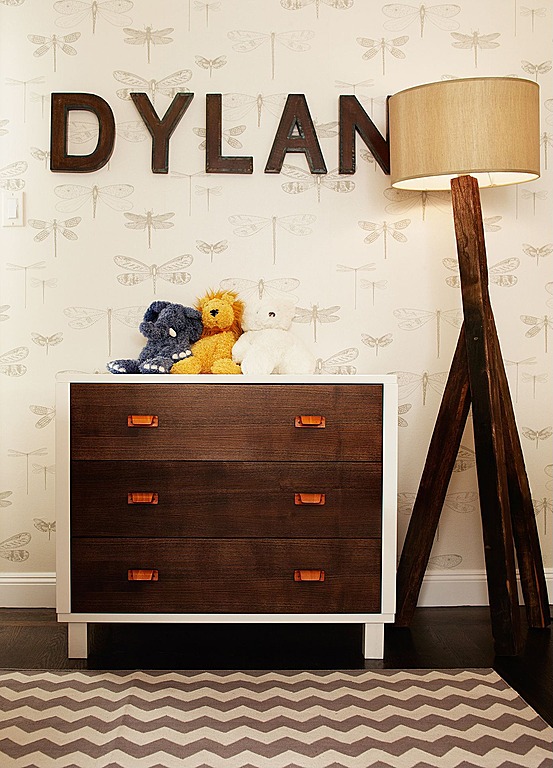 A basic dresser is stylish and functional. Design by Niche Interiors.