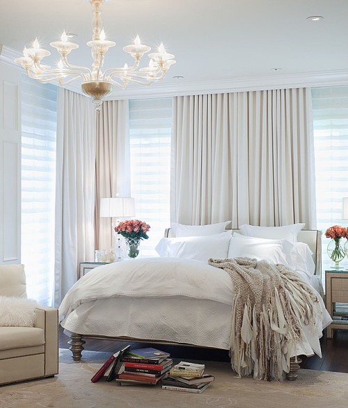 Master bedroom in the "Caron Street" residence by Zillow Digs designer Jamie Herzlinger.
