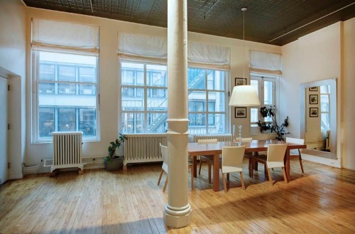 Adam Levine's soho loft