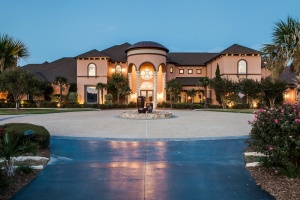 Deion Sanders' driveway