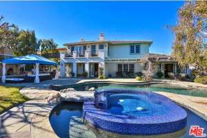 Gary Sinise's backyard