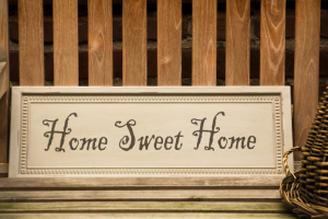 sweet home sign