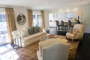 Leighton Meester's living room