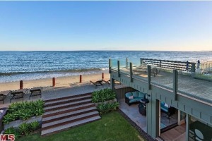 Leonardo DiCaprio's deck and view