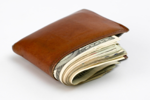 Money in wallet