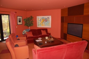 Red and orange room