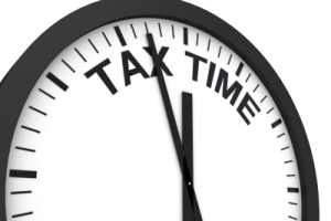 Tax time clock