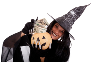 Trick or treat money