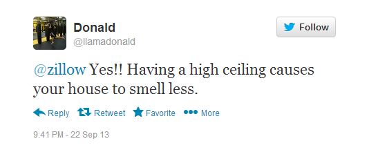 High Ceiling Tweet 4