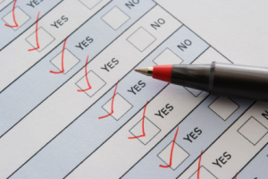 Yes-No Checklist