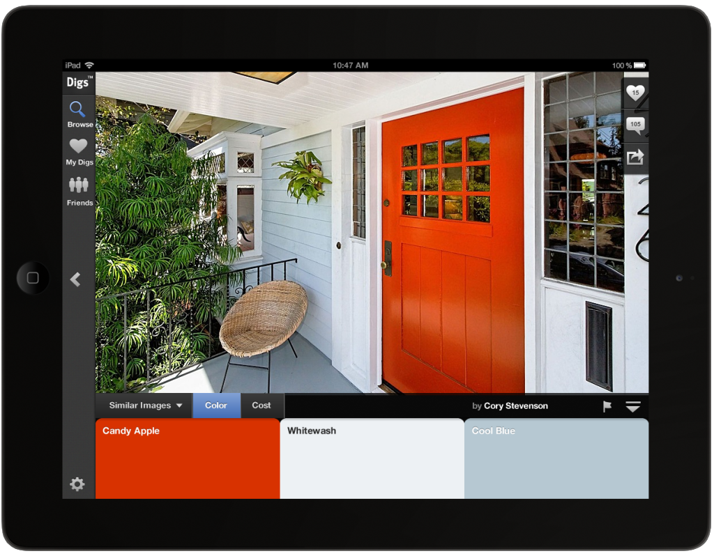 Zillow Digs Color Release -- Red Door