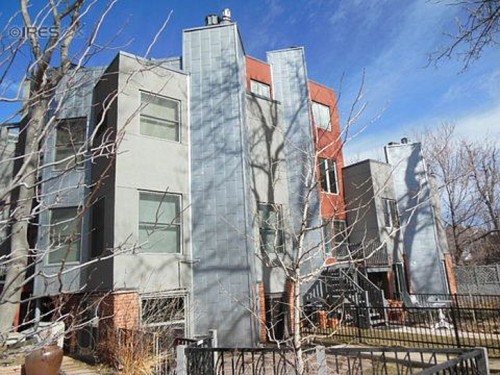 This 604-square-foot condo is close to downtown Boulder and for sale for $297,000, which is affordable for a median-income buyer there.