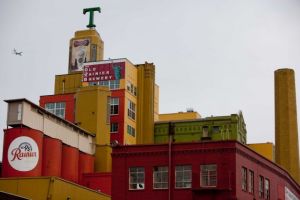 The Rainier Brewery in Seattle is now home to artists who came looking for industrial space to live and work. Source: Seattle Post-Intelligencer