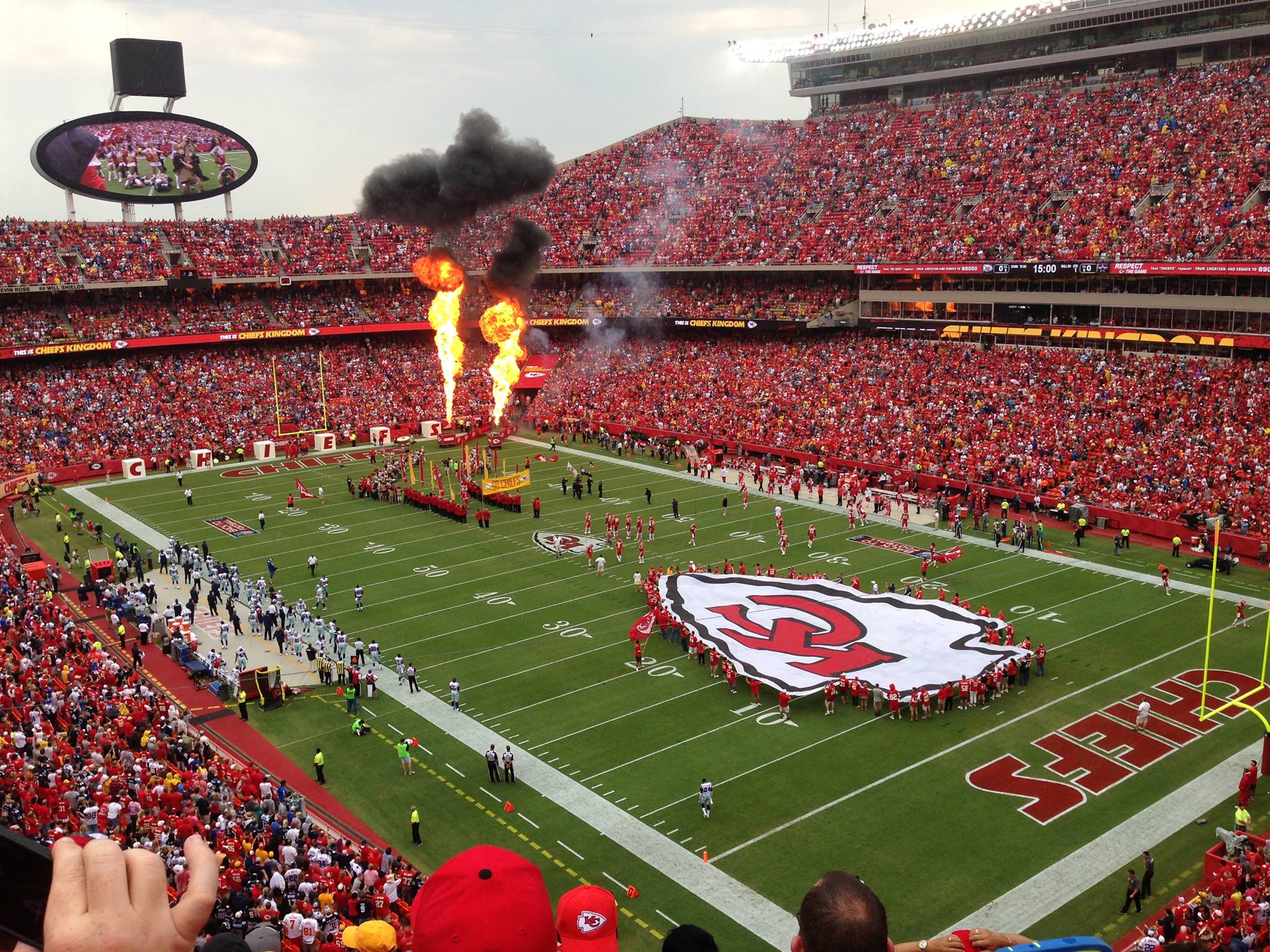 Arrowhead Stadium. Photo Source: Leanne Breiby of Grow Your Giving