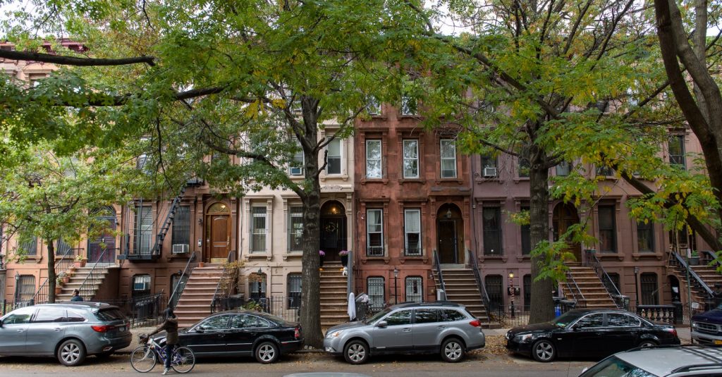 bed stuy brownstones