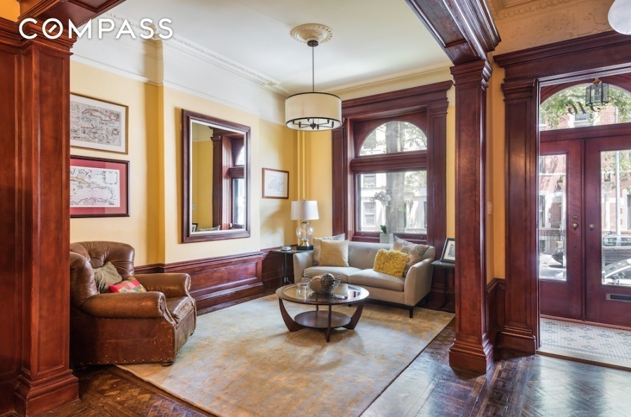 Park Slope Brownstone Living room